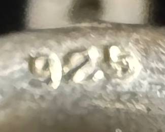 Sterling Silver Matching Heart Pendant Bracelet & Necklace