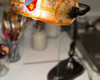 Vintage Handel Piano Lamp