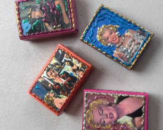 Vintage Matchbox Shrines
