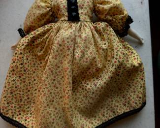 Vintage Porcelain Head, Arms & Legs Doll