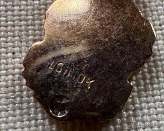 10K Gold NEA Service Pendant