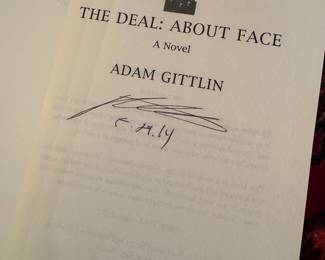 "The Deal About Face" Autographed by Adam Gittlin