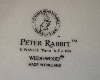 Wedgwood "Peter Rabbit" 3-Piece Child's China Set