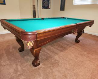 Brunswick billiards table