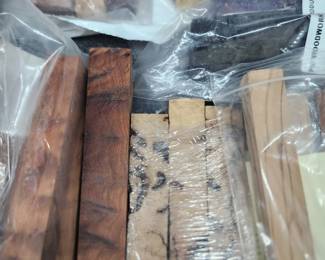 Specialty wood blocks for wood turning projects