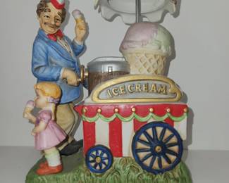 Vintage Waco Melody in Motion Ice Cream Vendor Music Box