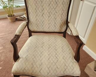 French accent chair