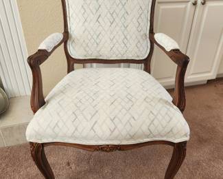 French accent chair