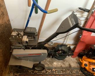 #99	Craftsman front tiller 5 hp 	 $225.00 			