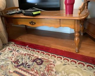 #7	Coffee table 49x21x15"	 $30.00 			