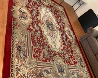 #5	Wool New Zeland machine made rug 8'2"x11'5"	 $100.00 			
