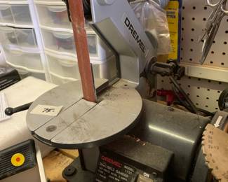 #83	Dremel disc belt sander	 $75.00 			