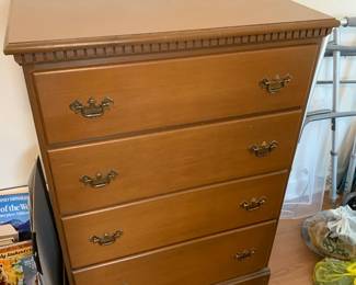 #59	4 Drawer chest of drawers 29x17x25	 $75.00 			