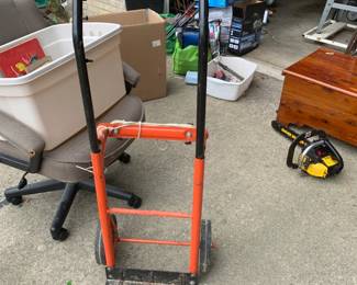 #128	Hand Truck upright and lay down	 $20.00 			