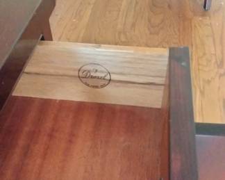 #151	Drexel China Cabinet w/1 drawer &4 doors  3 Wood Shelves - (2 pc) - 36x17x72	 $175.00 			