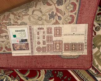#5	Wool New Zeland machine made rug 8'2"x11'5"	 $100.00 			