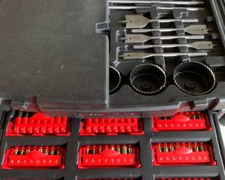 #76	TaskForce 3 Drawers Masonry Woodworking Screwdriver Drillbits	 $75.00 			