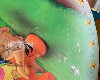 #41	Pooh kids round table w 2 chairs 24x18"	 $25.00 			