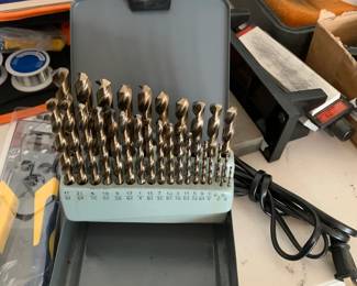 #135	Drill bit set	 $30.00 			