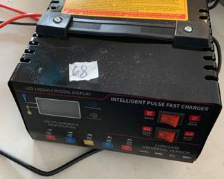 #68	Intelligent Pulse fast charger	 $30.00 			