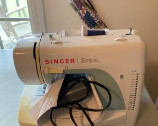 #24	Singer sewing machine"Simple"	 $35.00 			