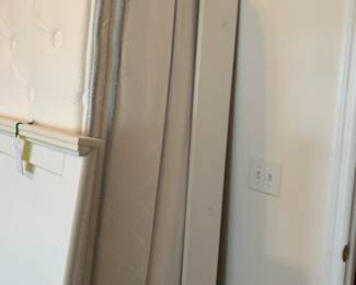 #40	Pair of twin beds  pillowtop mattresses	 $150.00 			