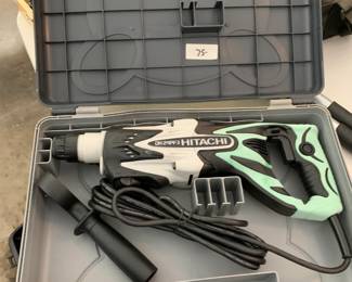 #105	Hitachi Hammer Drill dh243fp	 $75.00 			