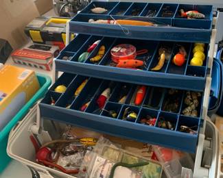 #115	Tacklebox w contentsq40.00	 $40.00 			