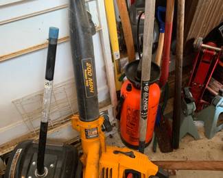 #103	Gas Power blower 200 mph Poulon50.00	 $50.00 			