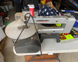 #74	Dremel 16" 2-Speed scroll saw	 $75.00 			