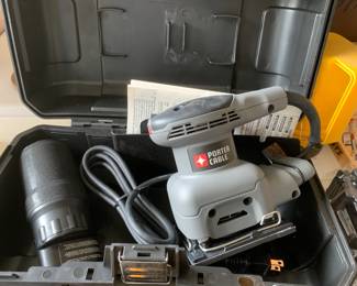 #89	Porter Cable palm sander	 $35.00 			