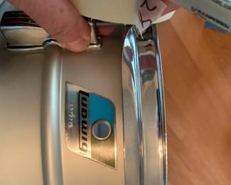 #28	14" Snare Drum w case. Ludwig w accessories	 $125.00 			