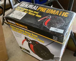 #78	Central Pneumatic Retractable hose reel w 50 ft	 $35.00 			