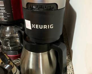 #138	Keurig w metal carafe	 $30.00 			