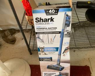 #93	Shark Cordless Pet Stick Vac	 $50.00 			