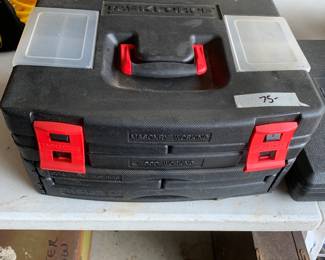 #76	TaskForce 3 Drawers Masonry Woodworking Screwdriver Drillbits	 $75.00 			