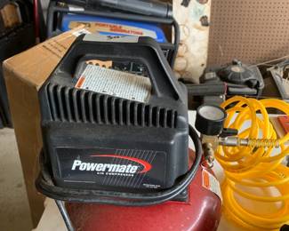 #77	Powermate Air Compressor	 $30.00 			