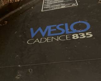 #100	Weslo Treadmill	 $20.00 			