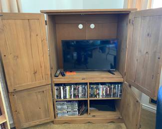 Entertainment center (open)