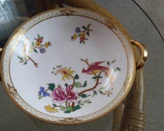 Vintage Royal Nippon Hand Painted Bowl With Gold Trim