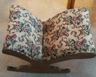 Vintage Rocking Footstool aka Gout Stool