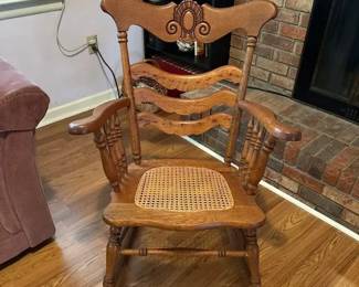 Antique Ladies Rocking Chair
