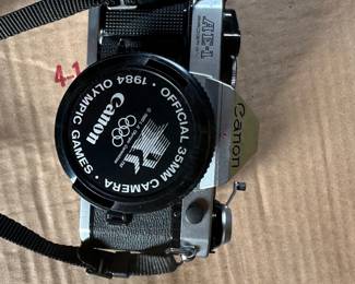 Canon AE 1 Camera. Film camera.