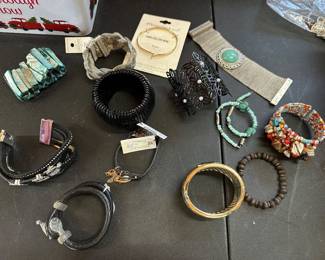 Lots of bracelets. Priced just right!