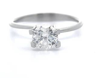 1.05 Carat Round Brilliant Cut Natural Loose Diamond 9H / I2)