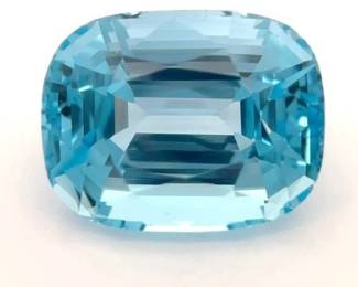 24.89 Carats Natural Swiss Blue Topaz (Emerald Cut)