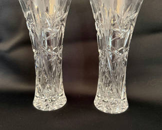 Lot 53: 2 Lenox Starburst Pattern Bud Vases