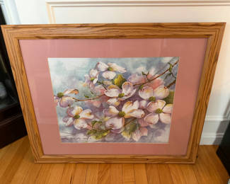 Lot 6: Framed Watercolor Painting