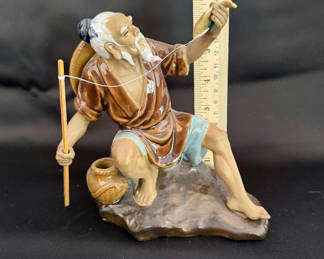 Lot 37: Vintage Shiwan Mudman Figurine 
