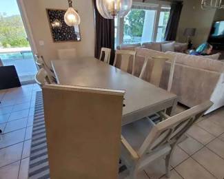 KR175Dining Table Set And Rug